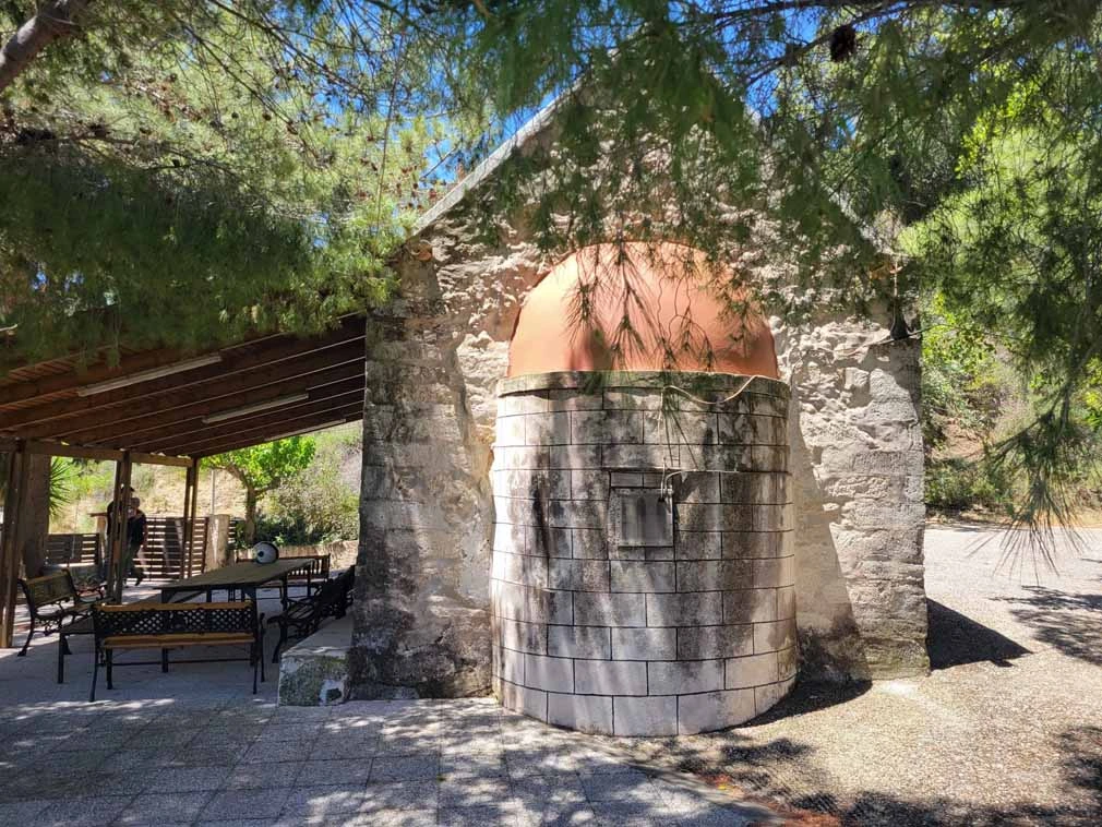 Church Agios Georgios side view