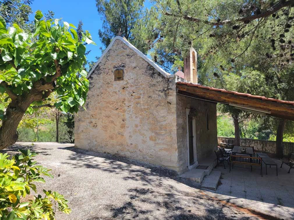 Church Agios Georgios front view