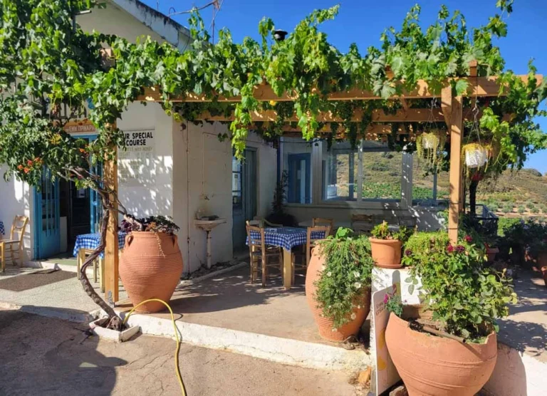 tavern above the Doxa cave