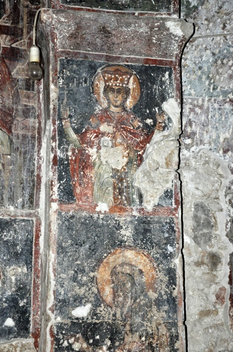 paintings in Christo church Tylissos