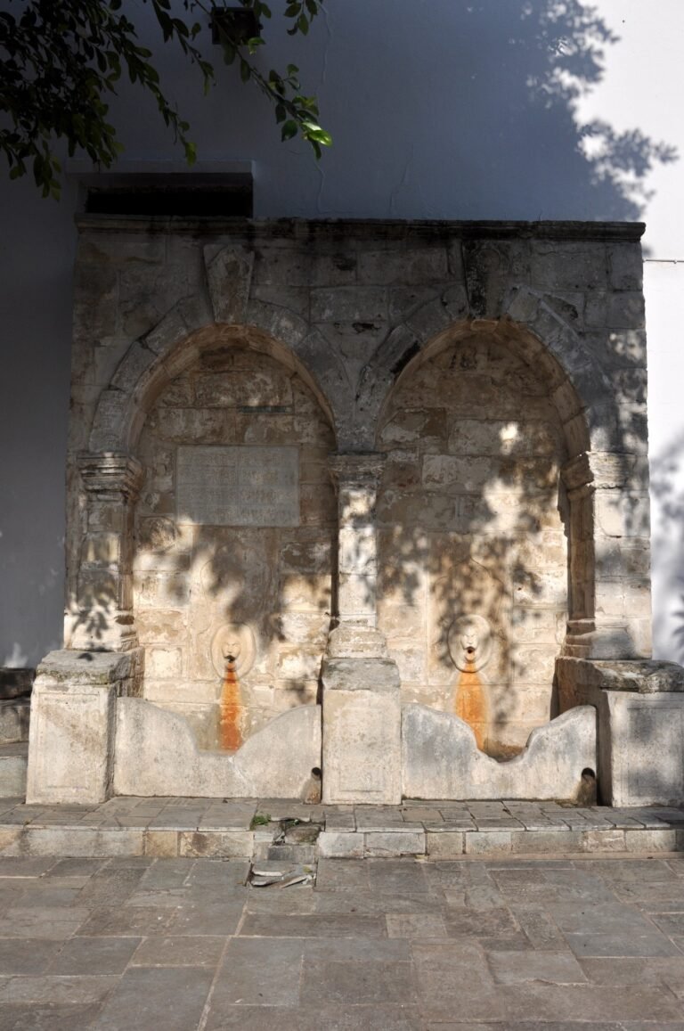 fountains of Christo church Tylissos